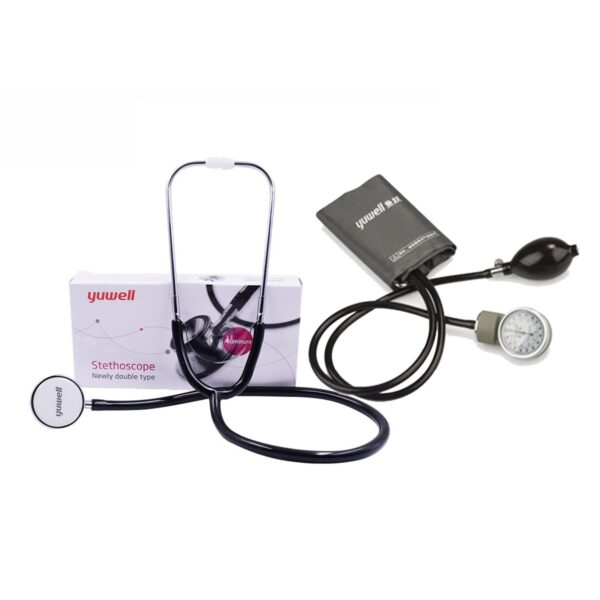 MANUAL YUWELL BLOOD PRESSURE MACHINE WITH STETHOSCOPE ( Made in China ) - Image 2