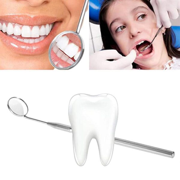 Stainless Steel Dental Mouth Mirror Dental Mirror Odontoscope Dentist Equipment Teeth Clean Hygiene Tool