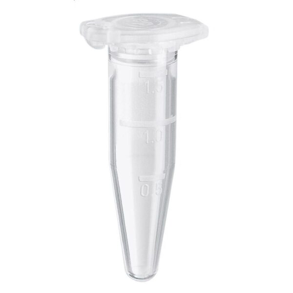 Eppendorf Tubes Microcentrifuge Tube 1.5 ml, 500 Pcs Pack Clear Plastic Centrifuge Vials