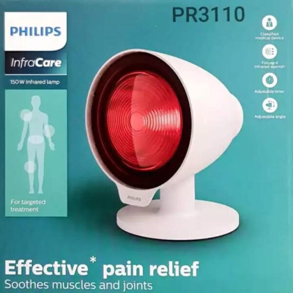Philips Infrared Lamp Effective*, drug-free pain relief With timer - Image 5