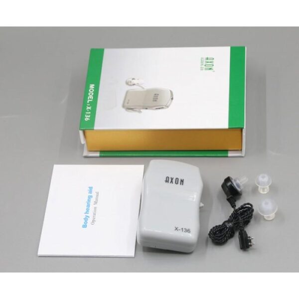 AXON X-136 Pocket Hearing Aid Sound Amplifier - Image 2
