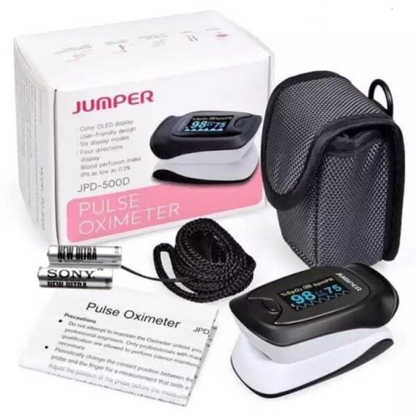 Jumper JPD 500D Pulse Oximeter with (2pcs Battery)