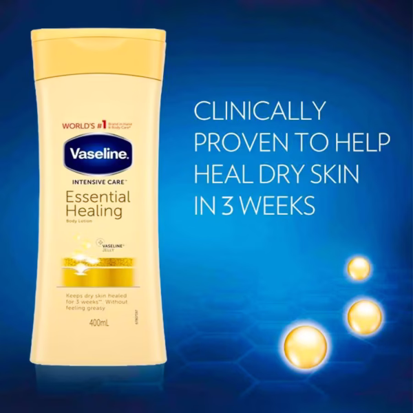 Vaseline Intensive Care Essential Healing Lotion 400ml - Image 2