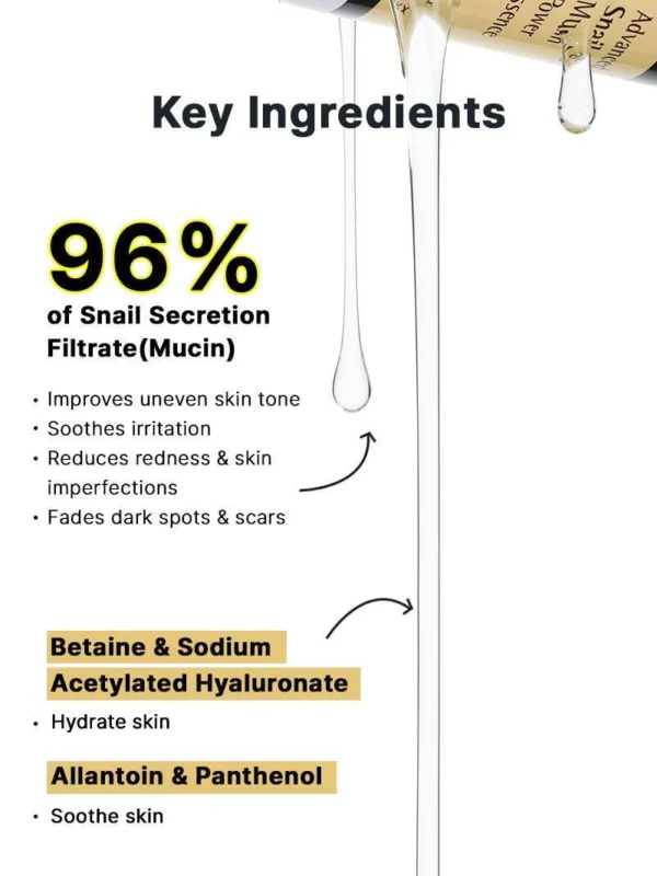 Cosrx Advanced Snail 96 Mucin Power Essence - Image 2