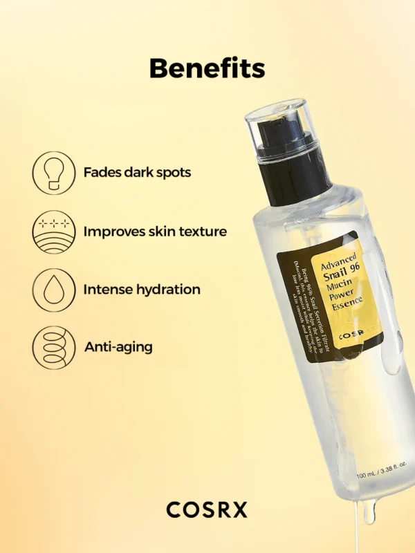 Cosrx Advanced Snail 96 Mucin Power Essence - Image 3
