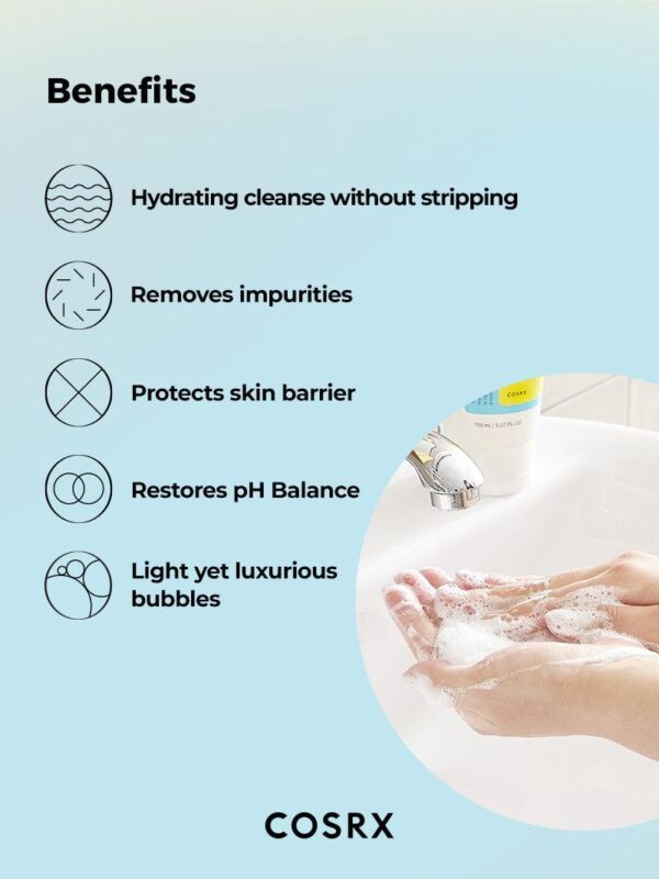 COSRX Low Ph Good Morning Gel Cleanser - Image 2