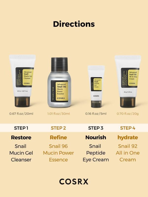 Cosrx All About Snail Kit 4-step - Image 3