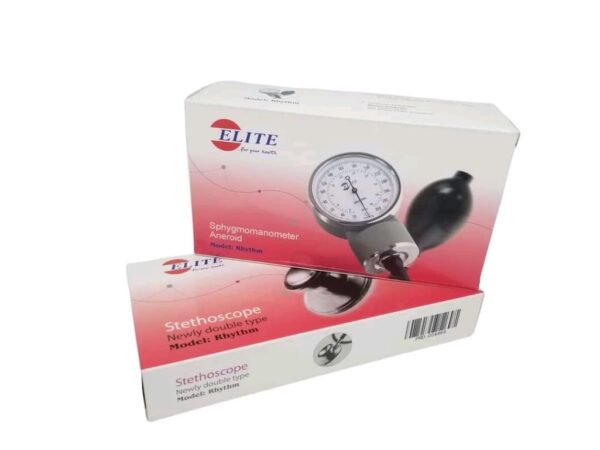 Elite Manual Bp Machine White Stethoscope
